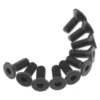 Axial Hex Flat Head M3X8mm Black (10) – AXIC0118