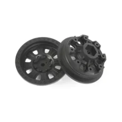 Axial 1.9 Raceline Monster Beadlock Wheels, Black (2) – AXI43004