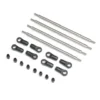 Axial Rear Upper/Lower Links Set Titanium AXP8 – AXI-2205
