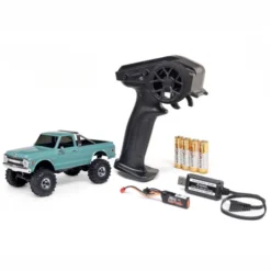 Axial 1/30 SCX30 Chevrolet K10 4X4 RTR Brushed Rock Crawler Groen (Inclusief Accu & Lader)