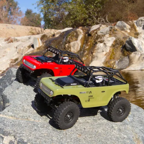 Axial 1/24 SCX24 Deadbolt 4WD Rock Crawler Brushed RTR Green
