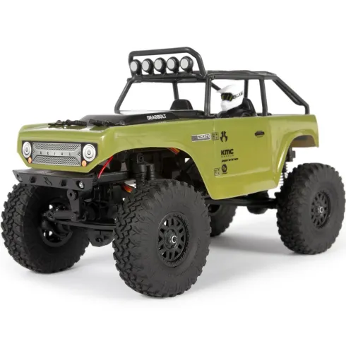 Axial 1/24 SCX24 Deadbolt 4WD Rock Crawler Brushed RTR Green