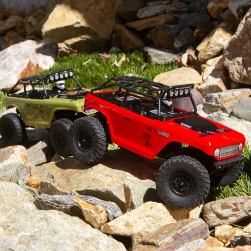 Axial 1/24 SCX24 Deadbolt 4WD Rock Crawler Brushed RTR Green
