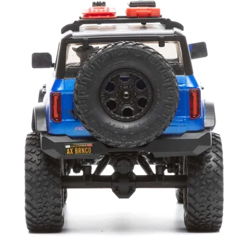Axial 1/24 SCX24 2021 Ford Bronco 4WD Truck Brushed RTR Blauw