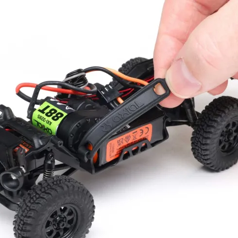 Axial 1/30 SCX30 Ford Bronco 4X4 RTR Brushed Rock Crawler Grijs Inclusief accu & lader