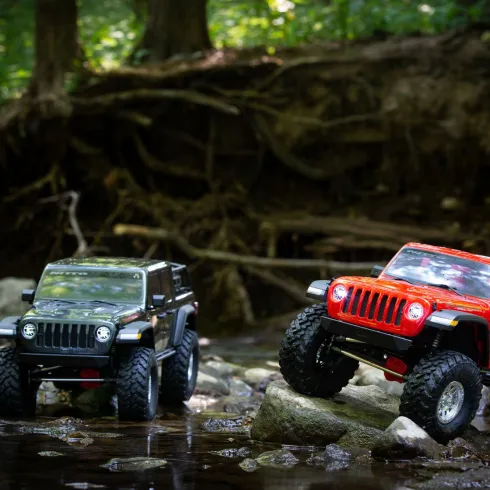 Axial 1/10 SCX10 III Jeep JT Gladiator with Portals RTR – Grijs