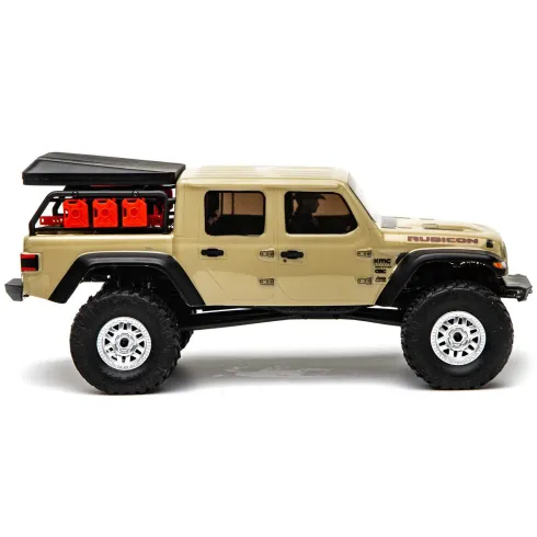 Axial 1/24 SCX24 Jeep JT Gladiator 4WD Rock Crawler Brushed RTR Beige