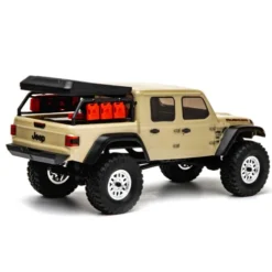 Axial 1/24 SCX24 Jeep JT Gladiator 4WD Rock Crawler Brushed RTR Beige