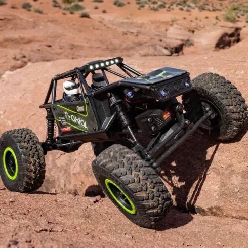 Axial 1/18 UTB18 Capra 4WD Unlimited Trail Buggy RTR Zwart V2