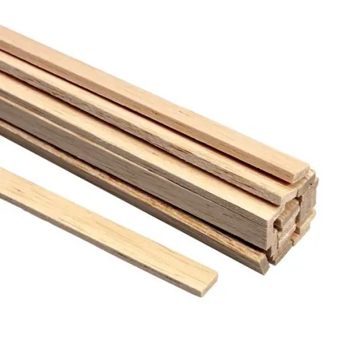 Balsa latje 15x15mm dik – 100cm lang