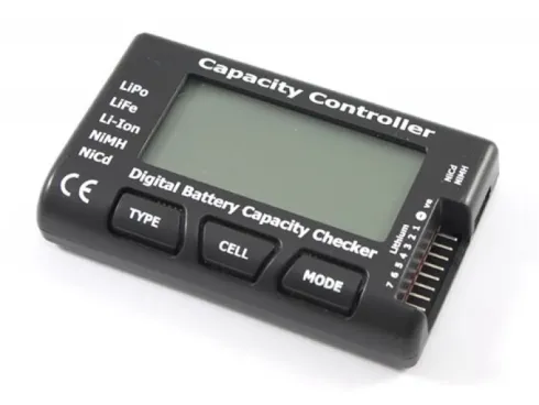 Batterij meter voor Li-Po / Li-Fe / Li-Ion / NiCd / NiMH accu