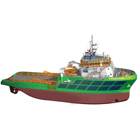 Billing Boats Fairmount Alpine Sleepboot houten scheepsmodel 1:75 + RC Set