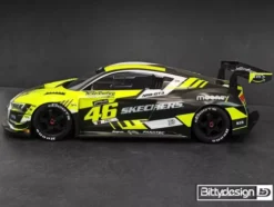 BittyDesign AR8-GT3 1/7 clear body for ARRMA Infraction/Limitless 1.5mm thickness