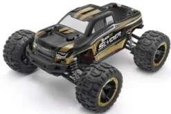 BlackZon Slyder MT 1/16 4WD Elektrische Monstertruck Zwart/Goud compleet met 800mAh Li-Ion accu en lader – 35 km/h