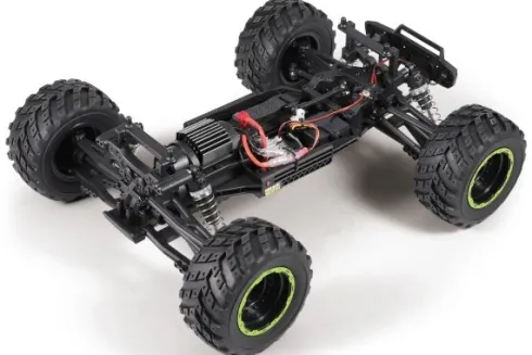 BlackZon Smyter MT 1/12 4WD Elektrische Monstertruck Groen compleet met 1500mAh Li-Ion accu en lader – 35 km/h