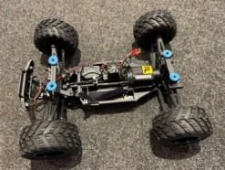 BlackZon Smyter MT 1/12 4WD Elektrische Monstertruck Groen (Donor Chassis Helemaal Nieuw / Niet Compleet)!
