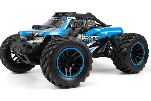 Blackzon Spryte MT 1/20 4WD Electric Brushed Monster Truck Blauw