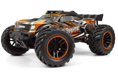 Blackzon Spryte ST Turbo 1/20 4WD Brushless Elektrische Monster Truck Oranje compleet met 800mAh Lipo accu en lader – 40 km/h