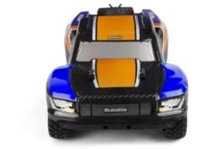 BlackZon Vyper SC Turbo 1/16 4WD 2S Brushless Elektrische Short Course Truck Blauw/Oranje compleet met 1500mAh Lipo accu en lader – 45 km/h