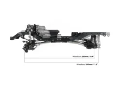 Boom Racing BRX01 AWB Link Adjustable Wheelbase 1/10 4WD Builder’s Kit