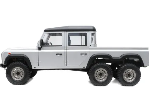 Boom Racing BRX02 6×6 1/10 RC Crawler Kit met D110 6×6 Pick-Up Hard Body