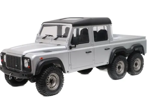 Boom Racing BRX02 6×6 1/10 RC Crawler Kit met D110 6×6 Pick-Up Hard Body