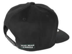 Boom Racing Classic Snapback Hat Cap Black