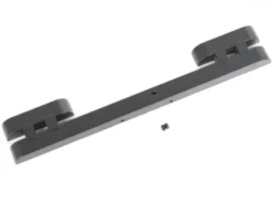 Boom Racing Military Bumper Aluminium Zwart Finish (BRX02 109)