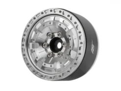 Boom Racing ProBuild™ 1.9″ XZ7 Adjustable Offset Aluminium Beadlock Wielen – Platinum/Platinum (2 stuks)