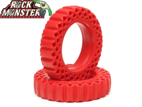 Boom Racing Rock Monster RED Silicone Tire Inserts 3.5” (2 stuks)