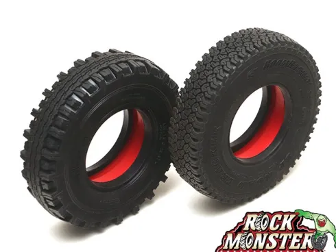 Boom Racing Rock Monster RED Silicone Tire Inserts 3.5” (2 stuks)