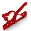 BULKHEAD MID-FRONT ALUMINIUM (RED) (1PC) – AR320261