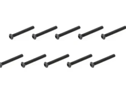 BUTTON HEAD HEX MACHINE SCREW M3X25MM 10PCS – AR721325