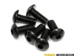 BUTTON HEAD SCREW M5x12mm HEX SOCKET 6pcs – HPI94754