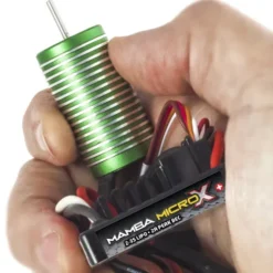 Castle Creations Mamba Micro X Combo 1-18 regelaar met 0808-8200 Sensorless motor