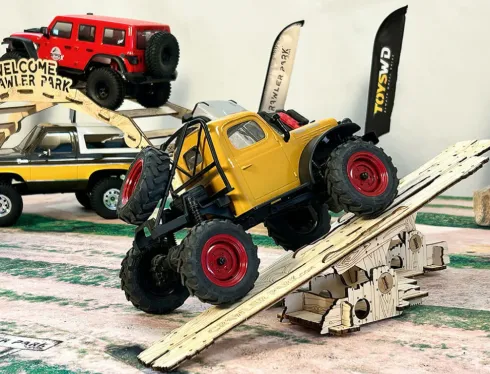 CRAWLER PARK BASIC KIT 1/18 & 1/24 – 2 OBSTACLES