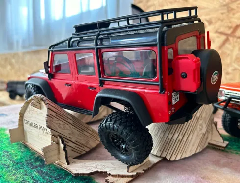 Crawler Park Welcome Kit of 5 obstacles for RC Crawler Park course 1/24 & 1/18