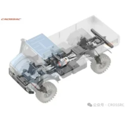 Cross RC Crawling EMO X6 1/8 775 Brushed RTR Blauw