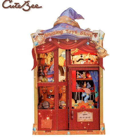 CuteBee Amazing Toy Store – DIY Book Nook