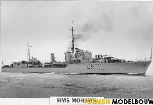 Deans Marine – HMS Mohawk – 1:96 (levering 10 werkdagen)