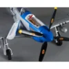 Derbee 750mm P-51D Mustang Warbird PNP kit – blue