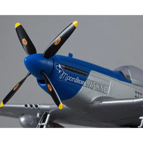 Derbee 750mm P-51D Mustang Warbird PNP kit – blue