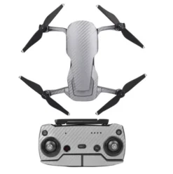 DJI Mavic Air Sunnylife Waterproof Carbon Stickers – Silver