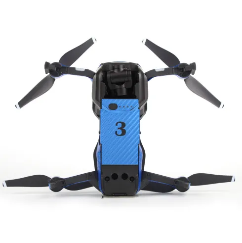 DJI Mavic Air Sunnylife Waterproof Carbon Stickers – Silver