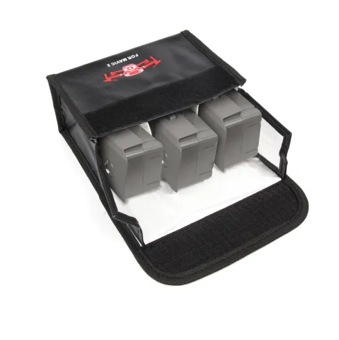 DJI Mavic 2 Pro & DJI Mavic 2 Zoom Lipo Safe Bag For 3pcs Battery