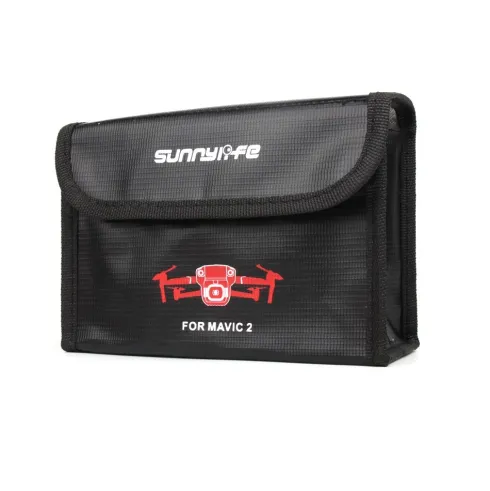 DJI Mavic 2 Pro & DJI Mavic 2 Zoom Lipo Safe Bag For 3pcs Battery