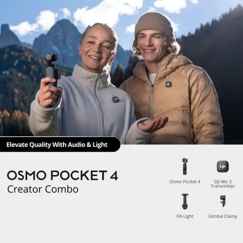DJI Osmo Pocket 4 Creator Combo
