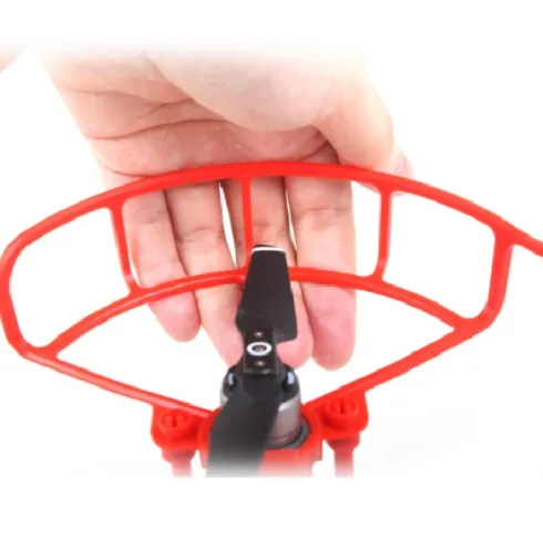 DJI Spark Propeller Protection + Heightened Landing Gear – Red