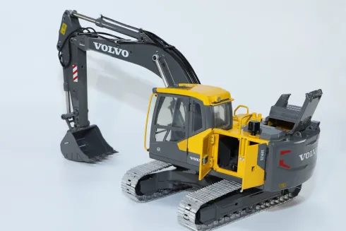 Double E 1/14 EC160E Volvo Excavator RTR (volledig metaal)