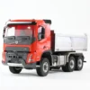 Double E Volvo FMX Dump Truck hydraulic (red) Scale 1/14 RTR